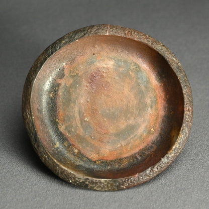 6 pc. Bizen Yohen Plate Set ー森 敏彰 “備前 皿”