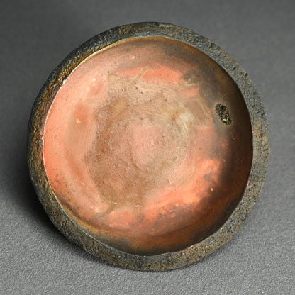 6 pc. Bizen Yohen Plate Set ー森 敏彰 “備前 皿”