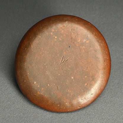 6 pc. Bizen Yohen Plate Set ー森 敏彰 “備前 皿”