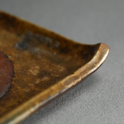 Masterpiece Bizen Slab Platter ー森宝山窯 “備前 皿”