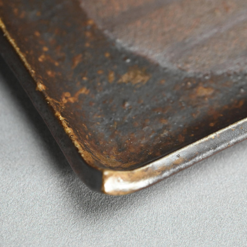 Masterpiece Bizen Slab Platter ー森宝山窯 “備前 皿”