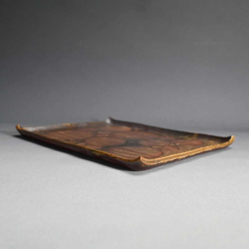 Masterpiece Bizen Slab Platter ー森宝山窯 “備前 皿” – Kura Monzen