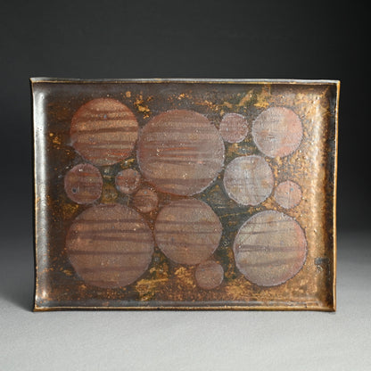 Masterpiece Bizen Slab Platter ー森宝山窯 “備前 皿”