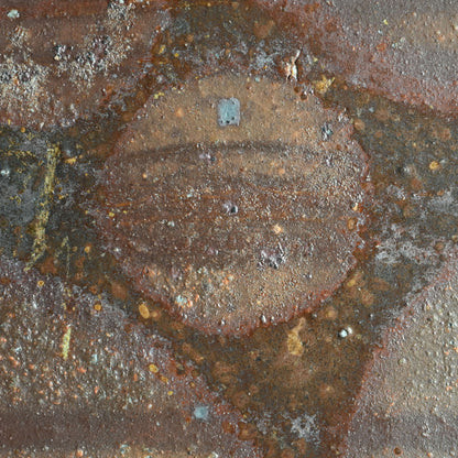 Masterpiece Bizen Slab Platter ー森宝山窯 “備前 皿”