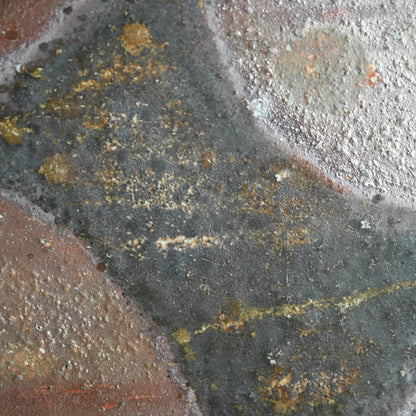 Masterpiece Bizen Slab Platter ー森宝山窯 “備前 皿”