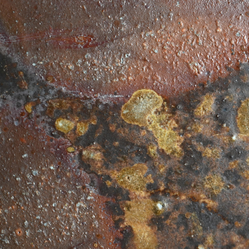 Masterpiece Bizen Slab Platter ー森宝山窯 “備前 皿”