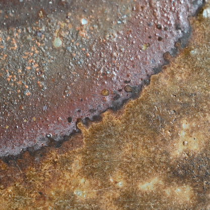 Masterpiece Bizen Slab Platter ー森宝山窯 “備前 皿”