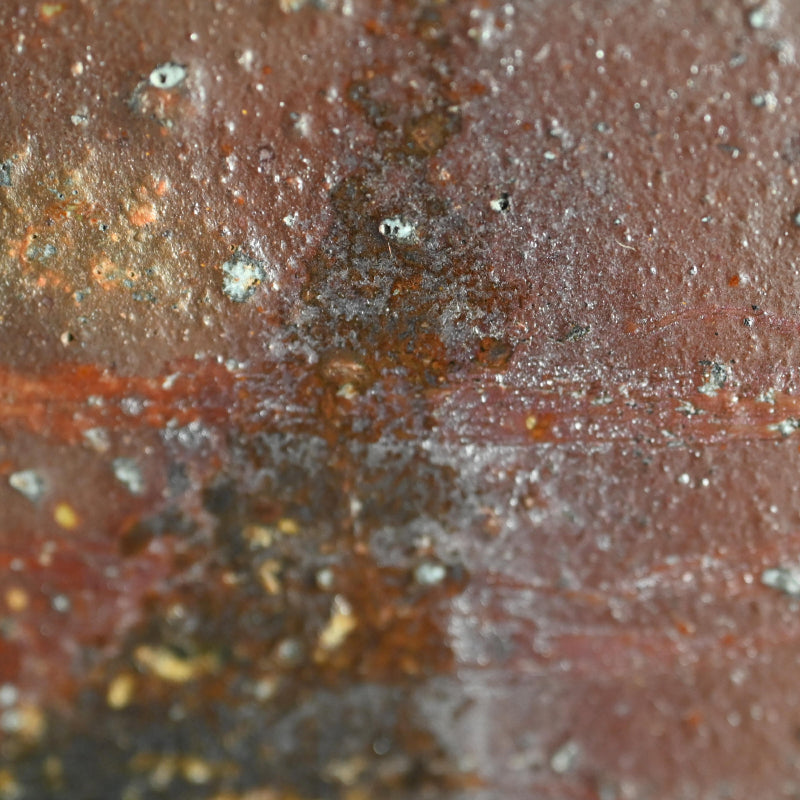 Masterpiece Bizen Slab Platter ー森宝山窯 “備前 皿”