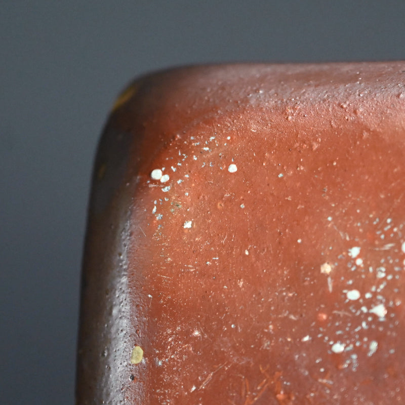 【備前焼 大皿】Bizen ware platter ( 税込・送料無料！) Masterpiece Bizen Slab Platter ー森宝山窯 “備前 皿” – Kura Monzen