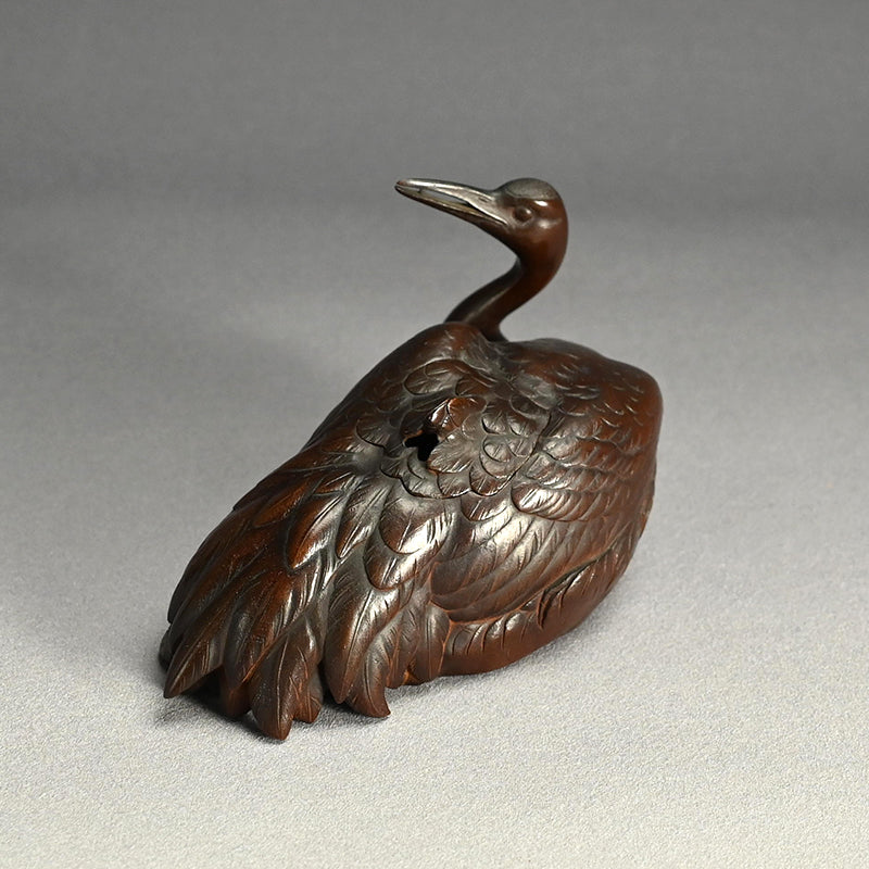 Exquisite Bronze Koro Incense Burner ー