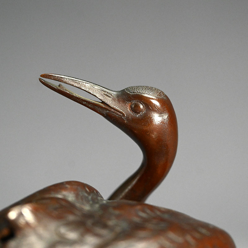 Exquisite Bronze Koro Incense Burner ー