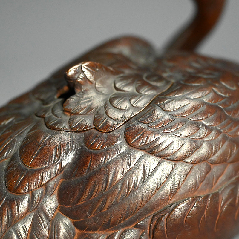 Exquisite Bronze Koro Incense Burner ー