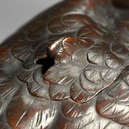 Exquisite Bronze Koro Incense Burner ー
