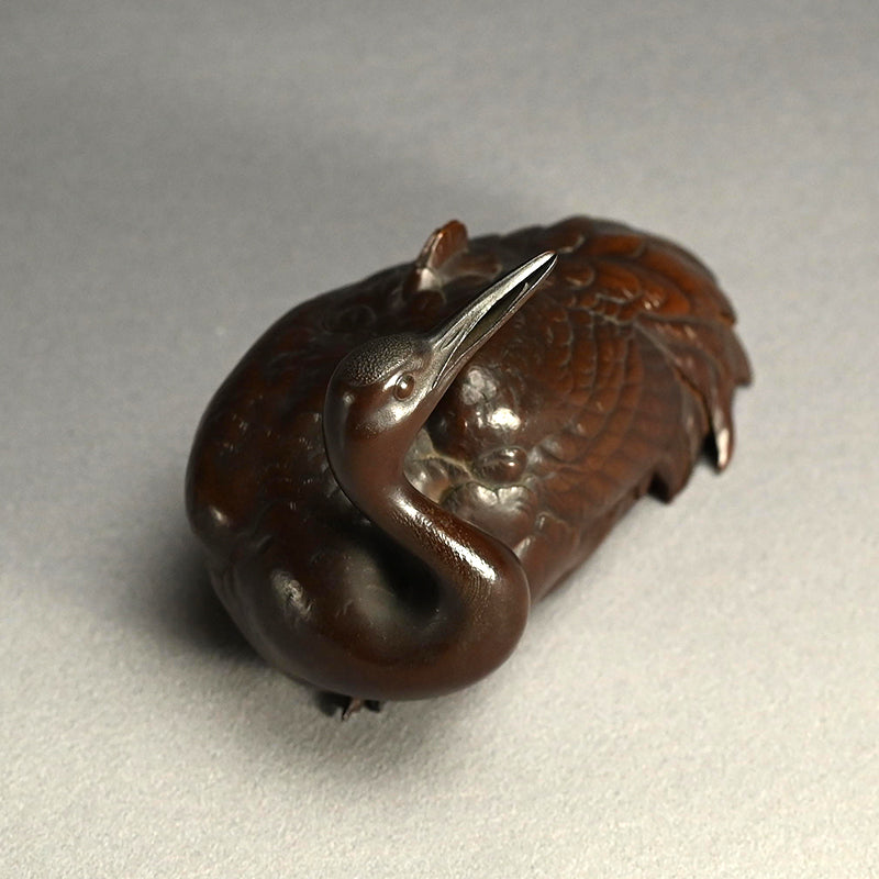 Exquisite Bronze Koro Incense Burner ー