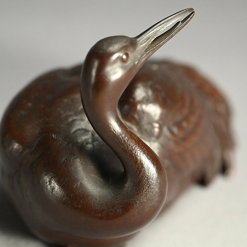 Exquisite Bronze Koro Incense Burner ー