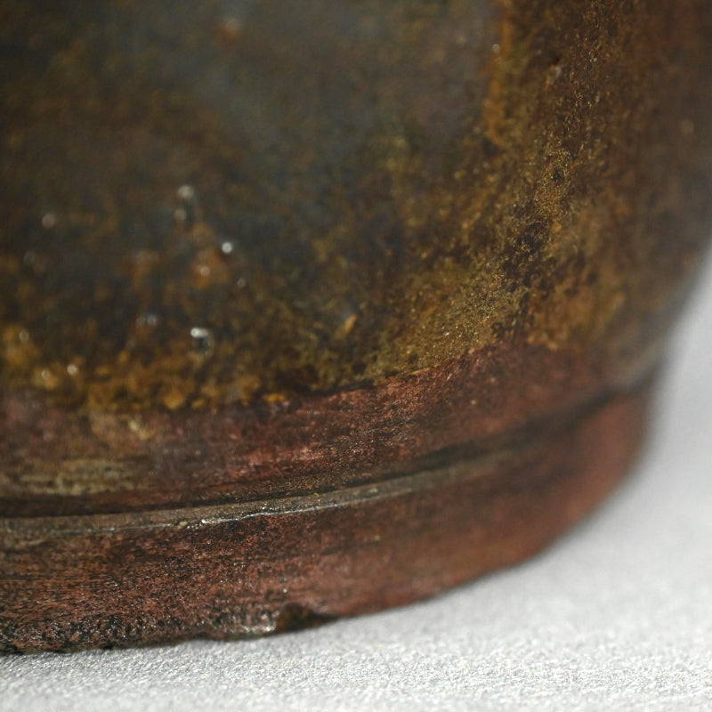 Rare Dated 17th c. Japanese Hexagonal Mingei Jar