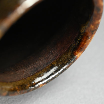 Rare Dated 17th c. Japanese Hexagonal Mingei Jar