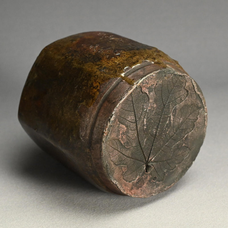 Rare Dated 17th c. Japanese Hexagonal Mingei Jar