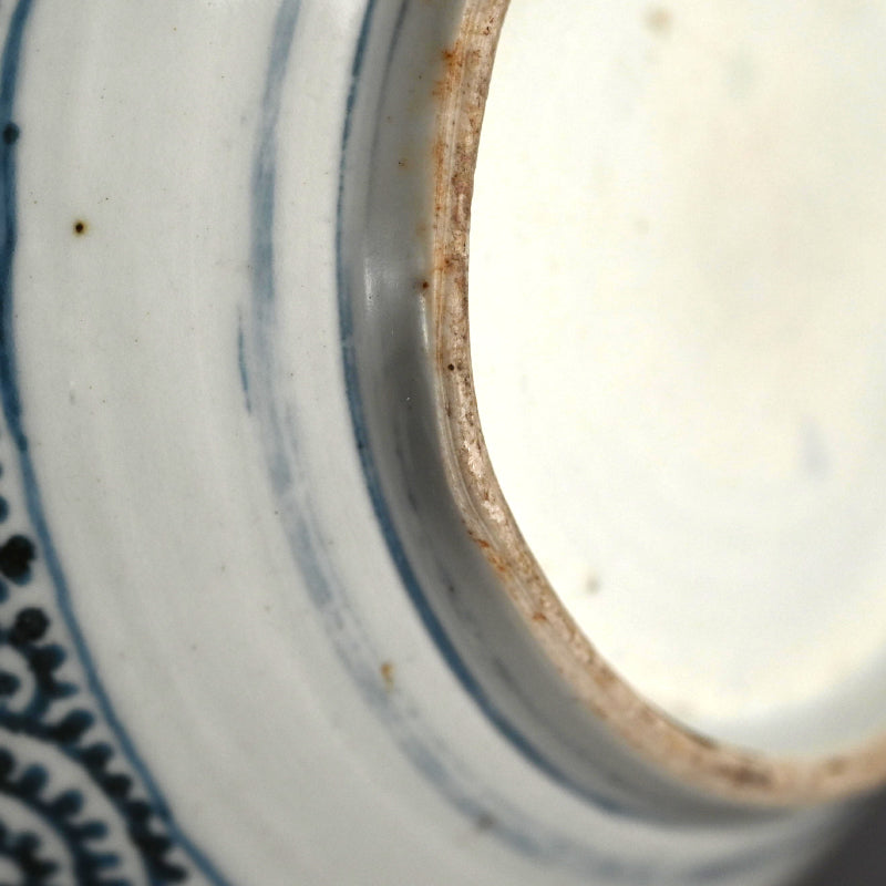 Edo p. Japanese Tako Karakusa Tokkuri Bottle Vase