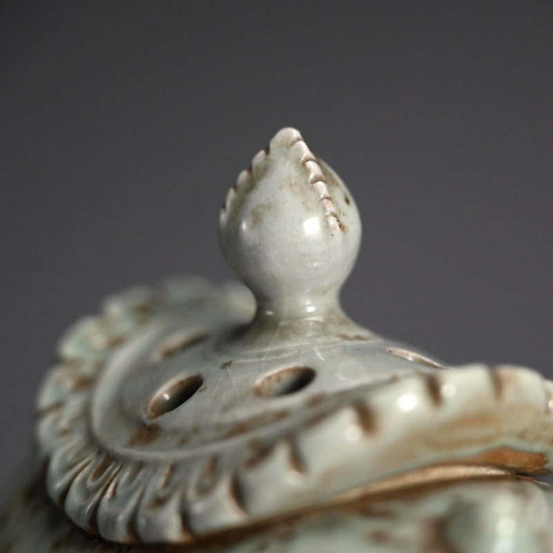 19th c. Japanese Elephant-Shaped Seiji Koro Incense Burner