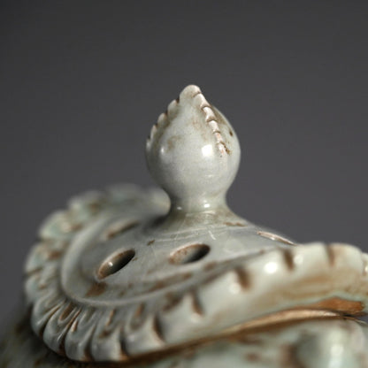 19th c. Japanese Elephant-Shaped Seiji Koro Incense Burner