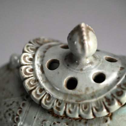 19th c. Japanese Elephant-Shaped Seiji Koro Incense Burner