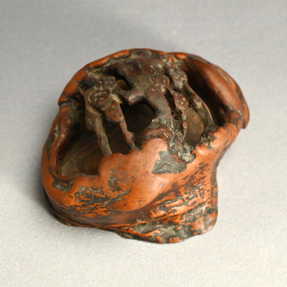 Scholar Studio Natural Wood Incense Burner
