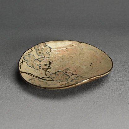 Antique Japanese Eiraku Plate, Wazen ー十二代 永楽 和全 "菓子皿"
