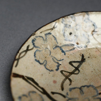 Antique Japanese Eiraku Plate, Wazen ー十二代 永楽 和全 "菓子皿"
