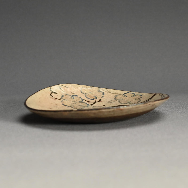Antique Japanese Eiraku Plate, Wazen ー十二代 永楽 和全 "菓子皿"