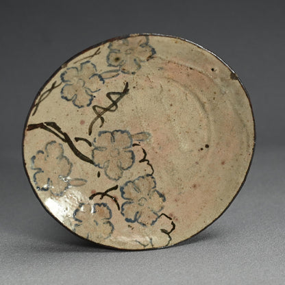 Antique Japanese Eiraku Plate, Wazen ー十二代 永楽 和全 "菓子皿"