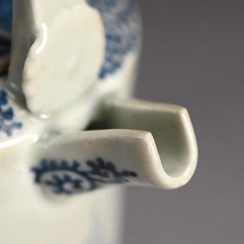 Antique Japanese Koimari Porcelain Choshi Sake Pot