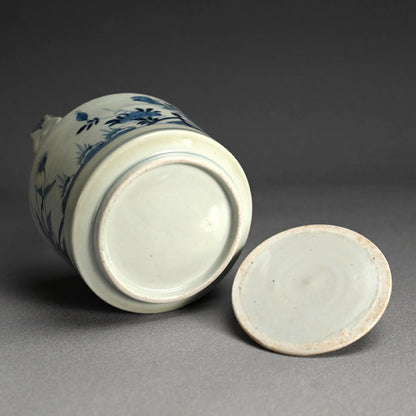 Antique Japanese Koimari Porcelain Choshi Sake Pot