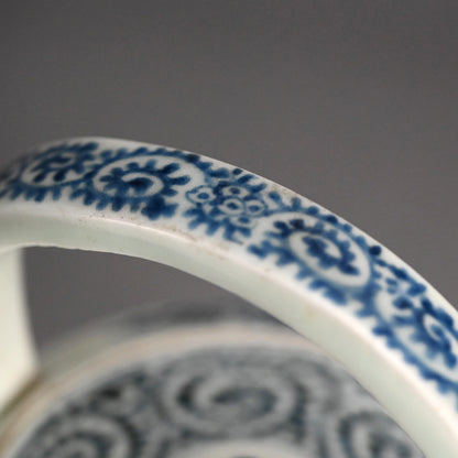 Antique Japanese Koimari Porcelain Choshi Sake Pot