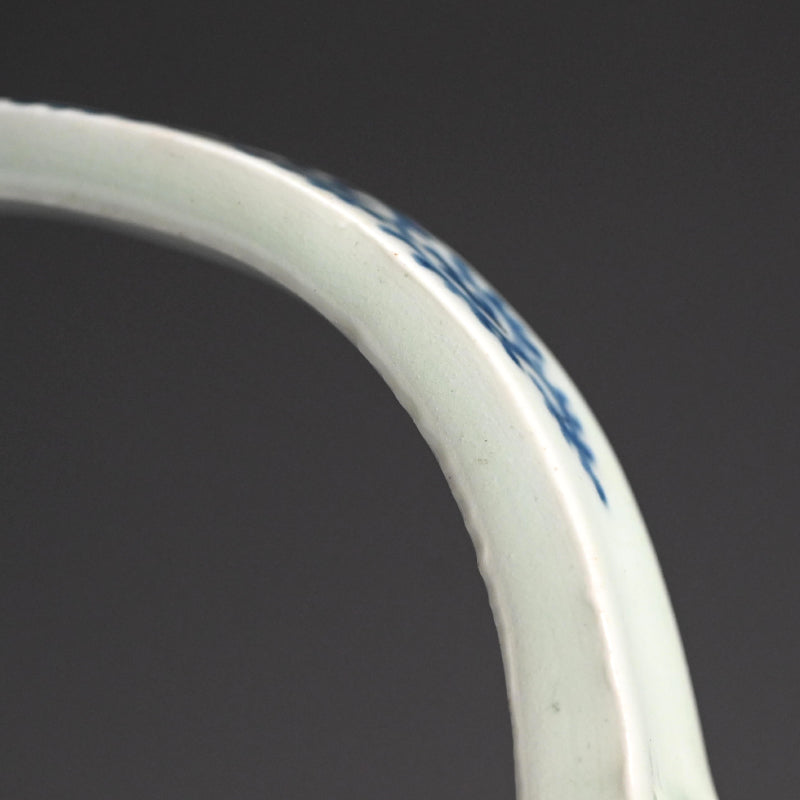 Antique Japanese Koimari Porcelain Choshi Sake Pot