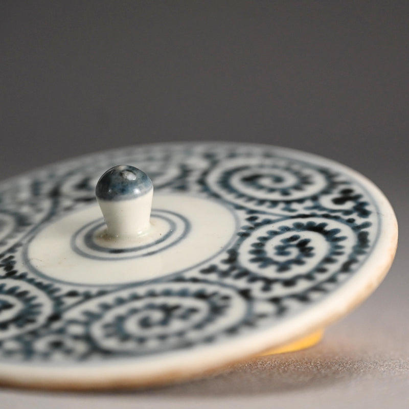 Antique Japanese Koimari Porcelain Choshi Sake Pot