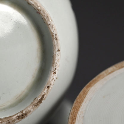 Antique Japanese Koimari Porcelain Choshi Sake Pot