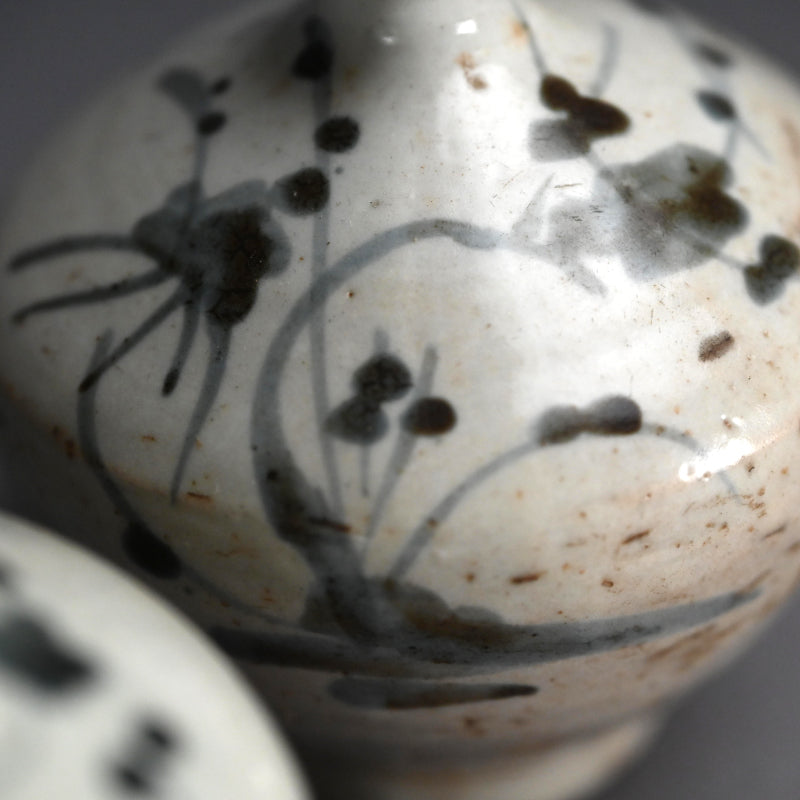 Pair Ko-Imari Abura Tsubo Oil Flasks