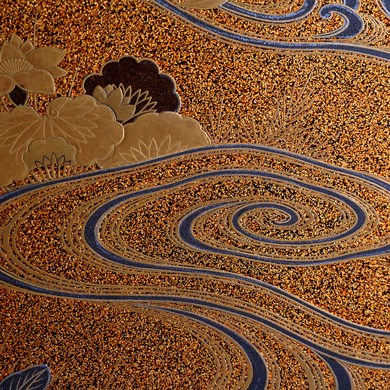 Amazing Edo p. Multi-tiered Stacking Lacquer Box Set