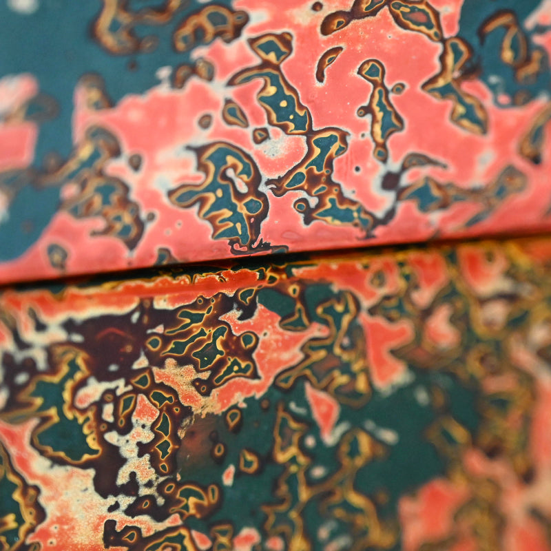 Tsugaru Nuri Antique Japanese Lacquer Jubako Stacking Box Set