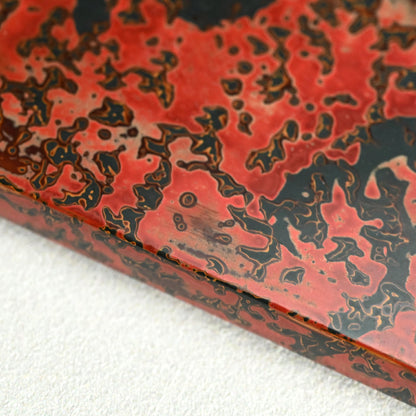 Tsugaru Nuri Antique Japanese Lacquer Jubako Stacking Box Set