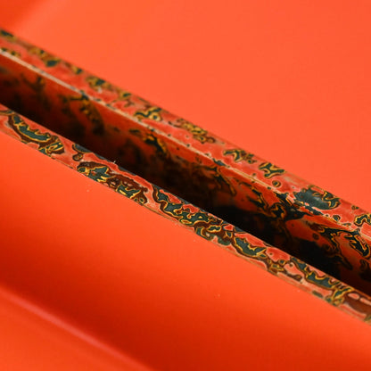 Tsugaru Nuri Antique Japanese Lacquer Jubako Stacking Box Set