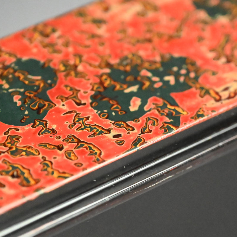 Tsugaru Nuri Antique Japanese Lacquer Jubako Stacking Box Set