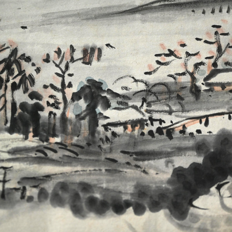 Makimono Handscroll by the Great Chokunyu ー田能村直入