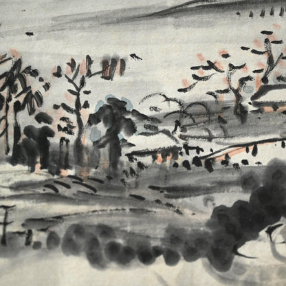 Makimono Handscroll by the Great Chokunyu ー田能村直入