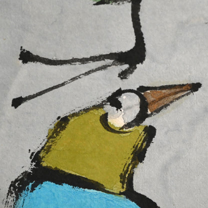 Angry Birds! Colorful Scroll Painting ー重森 陽子