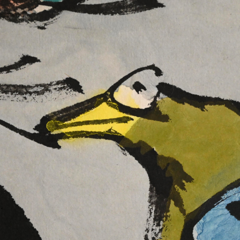 Angry Birds! Colorful Scroll Painting ー重森 陽子