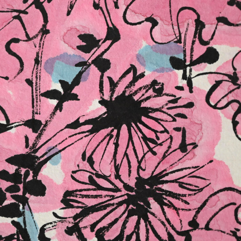 Ceramic Plate Study, Scroll Painting ー重森 陽子