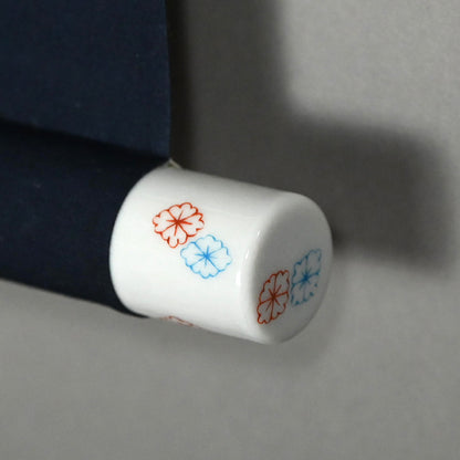 Colorful Ceramic Plate Study Scroll ー重森 陽子