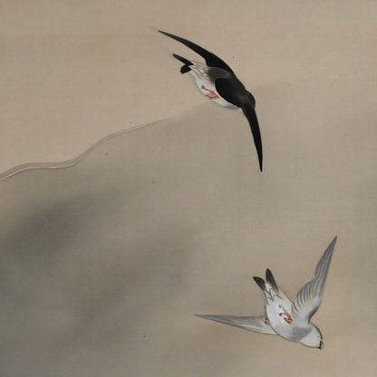 Modernist Scroll, Iwa-Tsubame ー長野 草風 “岩燕”